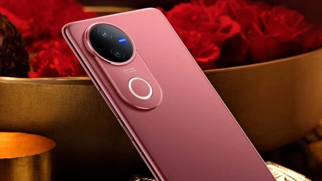 Vivo V50: A Masterpiece with Red Rose Finish & 4K Camera Magic, full detail